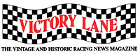 Victory Lane - vintage and historic facing news magazine